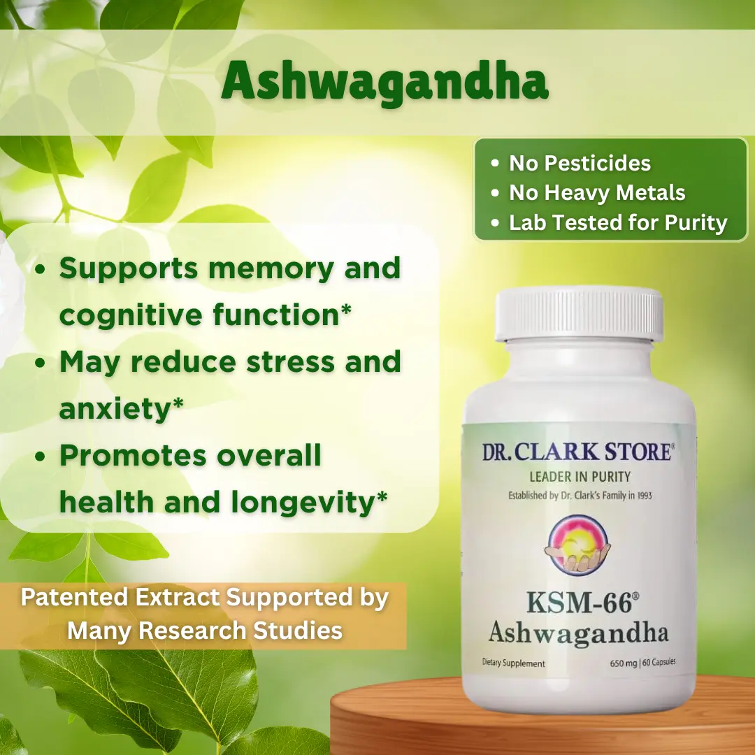 Ashwagandha, 650 mg 60 capsules - Image 3