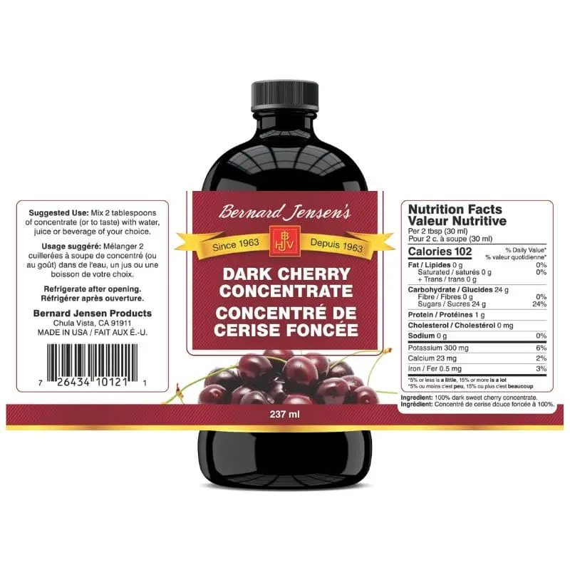 Dark Cherry Concentrate, 8 fl oz - Image 3