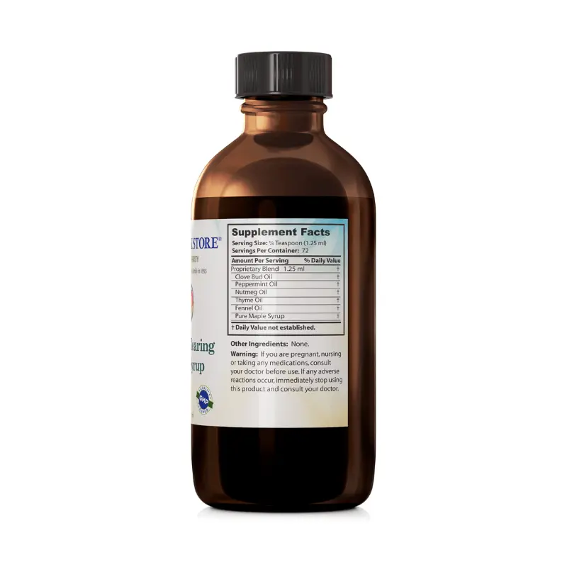 Dr. Clark Throat Clearing Spice Syrup, 3 fl oz - Image 3