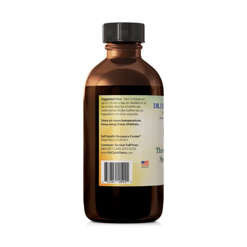 Dr. Clark Throat Clearing Spice Syrup, 3 fl oz - Image 4