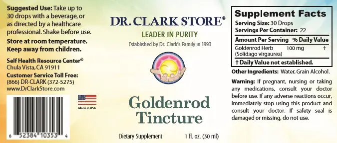 Goldenrod Tincture, 1 oz - Image 3