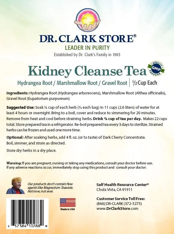 Kidney Cleanse Tea: Hydrangea + Marshmallow + Gravelroot - Image 3