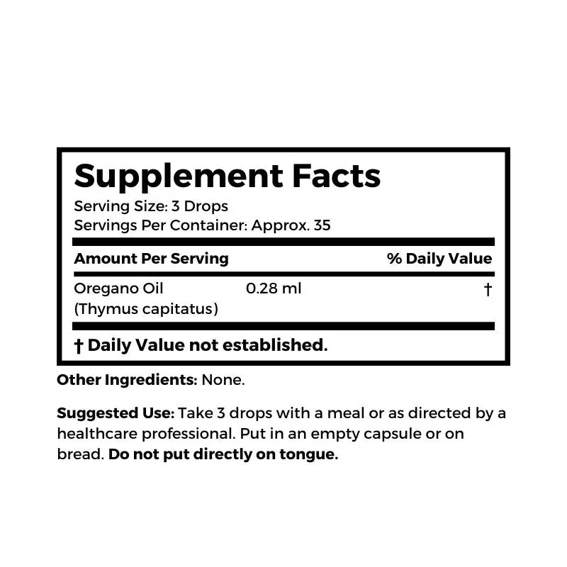 Oregano Essential Oil, 10 cc (Food Grade) - Image 3