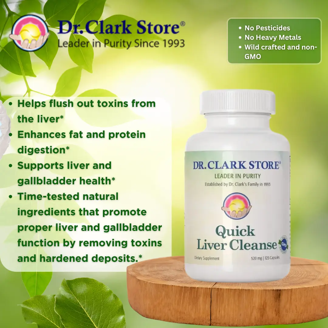 Quick Liver Health Protocol, 520 mg 125 capsules - Image 3