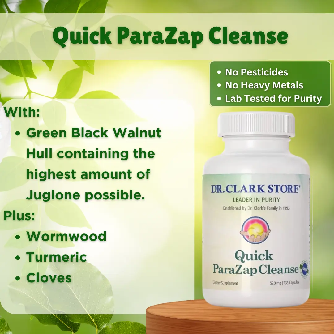 Quick ParaZap Parasite Cleanse, 520 mg 135 capsules - Image 3