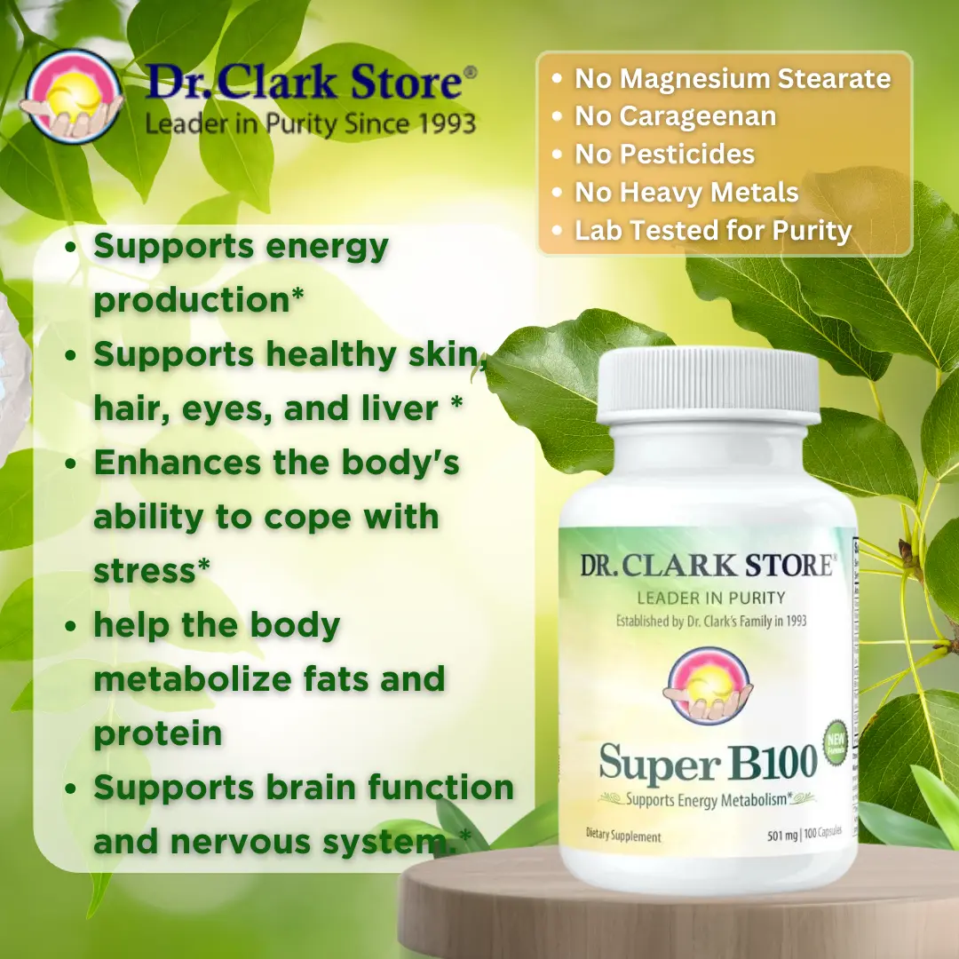 Super B100, 501 mg 100 capsules - Image 3