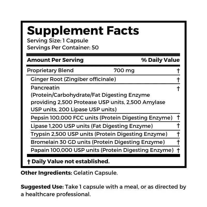 Two Quick ParaZap Cleanse Bottles, 520 mg 270 capsules and Single Digestive Enzymes Bottle (free), 700 mg 50 capsules - Image 5