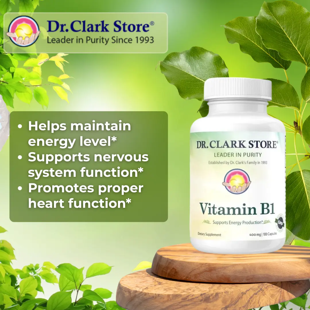 Vitamin B1 (Thiamin), 400 mg 100 capsules - Image 3